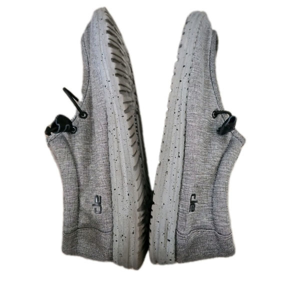 Hey Dude Men's Gray Wally L Stretch Shoe 11 - Picture 8 of 12